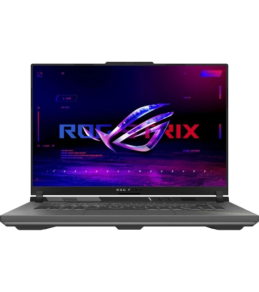 Ноутбук ASUS ROG Strix G16 G614PP-S5119/16'/IPS/AMD Ryzen 9 8940HX/2560х1600/32GB/1024GB SSD/NVIDIA GeForce RTX 5070 8GB/Без ОС/серый/2.5kg