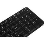 Комплект клавиатура+мышь Logitech MK220 беспроводной, USB, 1000 DPI, чёрный, фото14