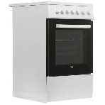 Плита электрическая Beko FSE57110GW белый, конфорок 4 шт, духовка 55 л, гриль, 50 см x 85 см x 60 см, фото8