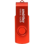 Флешка USB SmartBuy Twist Red (SB128Gb3TWR), 128Gb, USB 3.0, R/W 90/40, красный, фото4