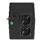Источник бесперебойного питания ExeGate Power NB-800.LED.AVR.2SH (800VA/480W, LED, AVR, 2*Schuko, батарея 12V 9Ah, Black), фото5