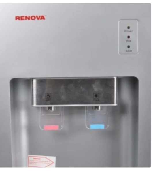 Кулер для воды Renova DC-F1C, верхняя загрузка, нагрев 95 °С, охлаждение 5 °С, серебристый