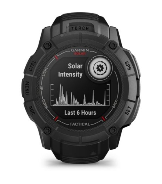 Умные часы Garmin Instinct 2X Solar, 1.0' MIP, 5G, Bluetooth, IPX7, черный