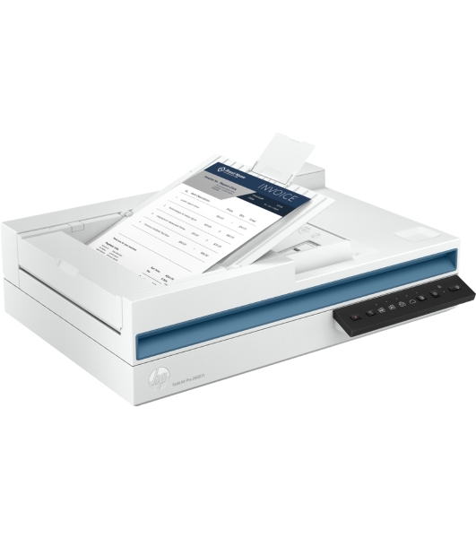 Сканер планшетный HP Scanjet Pro 2600 f1, A4, CIS, 600x600dpi, ДАПД 60 листов, ч/б 25 стр. или 50 изобр. в минуту (300dpi),цв. 25 стр/мин/50 изобр/мин, 48 бит, 24 бит, USB 2.0 (20G05A)