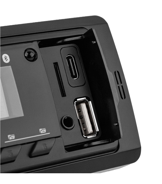 Автомагнитола ACV AVS-401UBW, 1 DIN, Bluetooth, USB Type-A, AUX