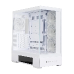 Компьютерный корпус ZALMAN P40 DS, ATX, белый, WINDOW, 9.1-inch LCD screen, 2xCombo(2.5” or 3.5”), 1x2.5”, 1xUSB TYPE-C, 2xUSB 3.0, SIDE 3x120мм ARGb, REAR 1x120мм ARGb, фото4