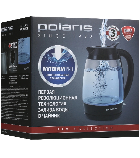 Чайник Polaris PWK-2006CGL черный