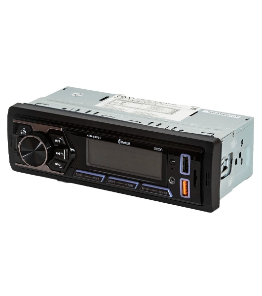 Автомагнитола ECON HED-50UBG, 1 DIN, Bluetooth, USB Type-A, AUX