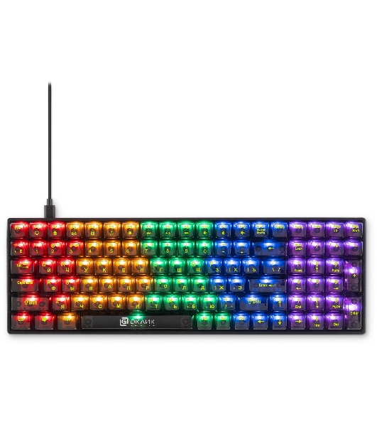Клавиатура Oklick 915GK проводная, USB Type-A, чёрный