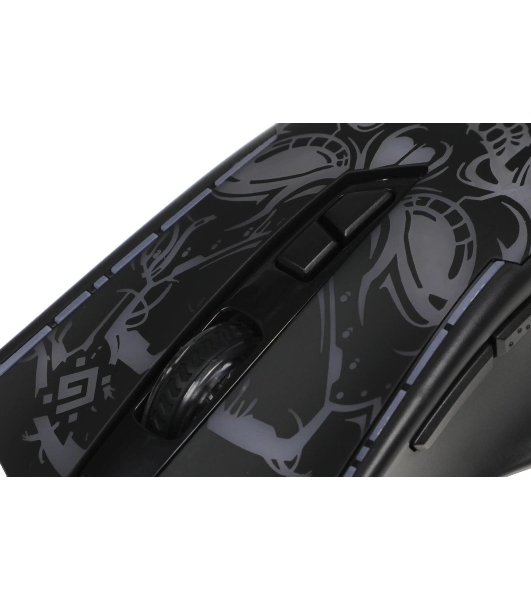 Мышь проводная Defender Bulletstorm GM-928 черный, 7200 dpi, USB, кнопки - 7