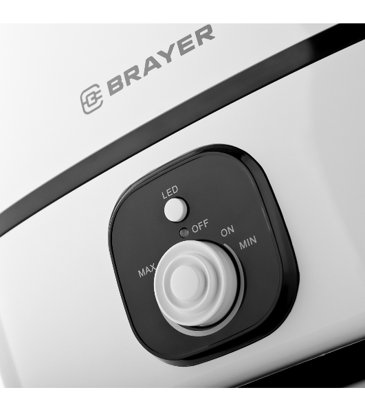 Увлажнитель воздуха BRAYER BR4702 белый, 25 м², 6 л, ароматизация