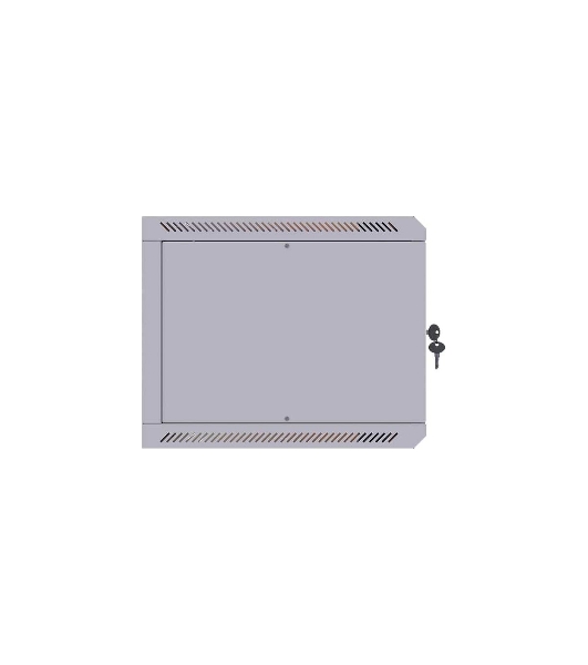 Шкаф коммутационный Suprlan (05-1063) настенный 6U 600x450 мм пер. дв. стекл направл. под закл. гайки 70 кг RAL 7035 385 мм 15.7 кг 360 мм