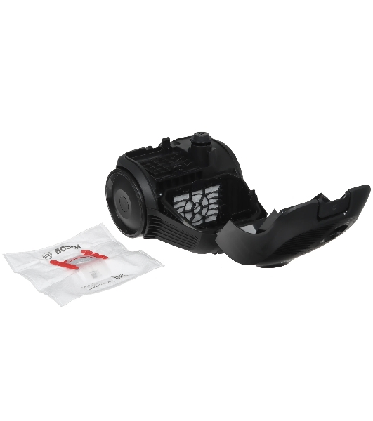 Пылесос Bosch BGBS2LB1 черный, 600 Вт, уборка сухая, пылесборник мешок 3.5 л