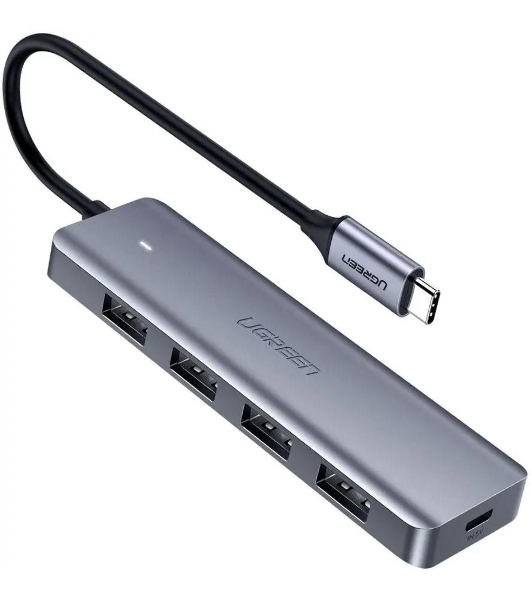 USB-концентратор UGREEN CM219-70336, USB Type-C, USB, USB Type-C