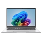 Ноутбук Asus VivoBook 14 M1407KA-LY125 Ryzen AI 5 330 16Gb SSD512Gb AMD Radeon 820M 14' IPS WUXGA (1920x1200) без ОС silver WiFi BT Cam (90NB15H3-M006A0), фото 1