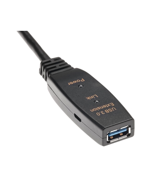 Кабель-адаптер USB3.0-repeater, удлинительный активный Am-->Af 15м QUST/qust