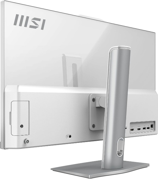 Моноблок MSI Modern AM272P 1M-677XRU 27' Full HD Core 3 100U (1.2) 8Gb SSD 512Gb Graphics без ОС GbitEth WiFi BT 120W клавиатура мышь Cam белый 1920x1080 (9S6-AF8232-1032)