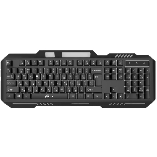 Клавиатура проводная Ritmix RKB-221BL черный
