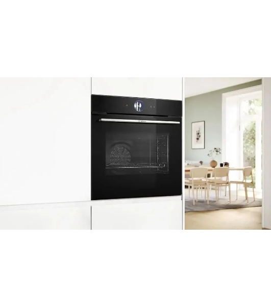 Встраиваемый духовой шкаф электрический Bosch HBG7764B1 черный