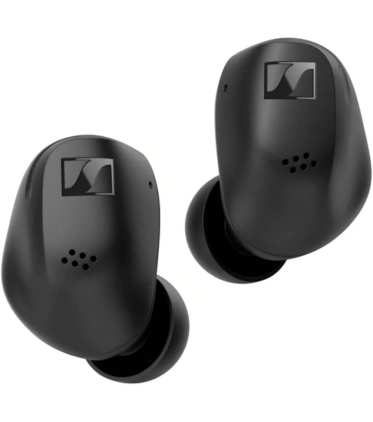 Наушники TWS Sennheiser Accentum True Wireless черный, внутриканальные, Bluetooth, гибридное активное шумоподавление, до 8 ч