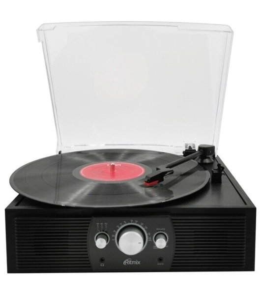 Виниловый проигрыватель RITMIX LP-200B черный