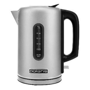 Чайник электрический Polaris PWK-1729СA стальной, 1.7 л, 2200 Вт