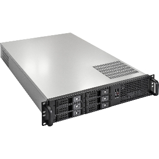 Серверный корпус ExeGate Pro 2U660-HS06 (RM 19', высота 2U, глубина 660, БП 1200ADS, 6xHotSwap, USB)