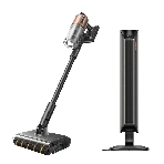 Пылесос вертикальный Dreame Cordless Vacuum Cleaner Z20AquaCycle Station черный/золотистый, питание от аккумулятора, 250 Вт, уборка влажная/сухая, пылесборник 0.6 л, фото15