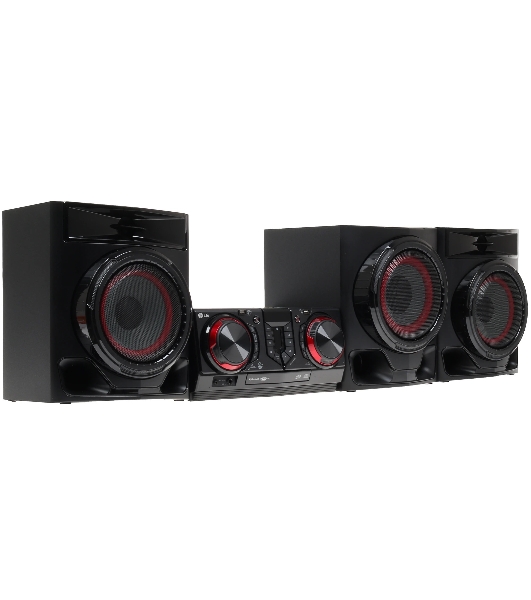 Минисистема LG XBoom CJ45 черный 720Вт FM USB BT
