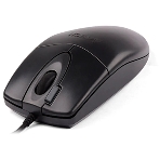 Мышь проводная A4Tech OP-620DS черный, 1000 dpi, USB, кнопки - 4, фото 1
