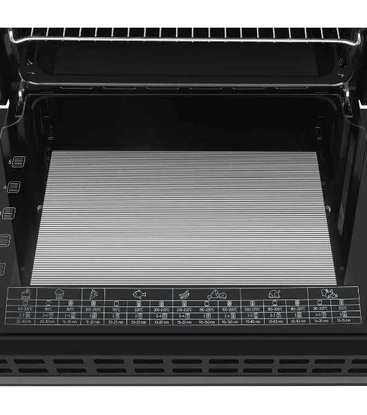 Шкаф духовой электрический Maunfeld AEOD60103W, 60л, дверца с 3 стеклами, белый