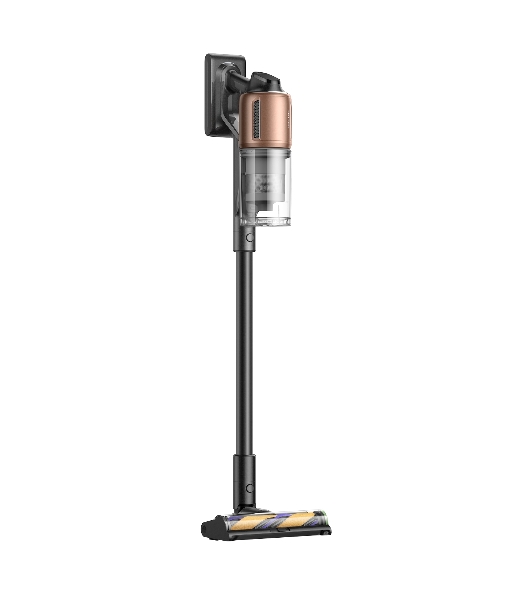 Пылесос вертикальный Dreame Cordless Vacuum Cleaner Z20AquaCycle Station черный/золотистый, питание от аккумулятора, 250 Вт, уборка влажная/сухая, пылесборник 0.6 л