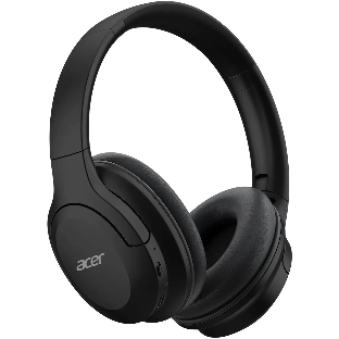 Беспроводные/проводные наушники Acer OHR304 черный, полноформатные, Bluetooth + проводной, активное шумоподавление, до 16 ч