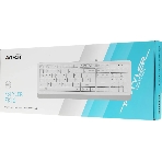 Клавиатура проводная A4Tech Fstyler FK10, USB, белый/серый, фото10