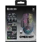 Мышь беспроводная Defender Oneshot GM-067 черный, 3200 dpi, радиоканал, USB, кнопки - 7, фото2