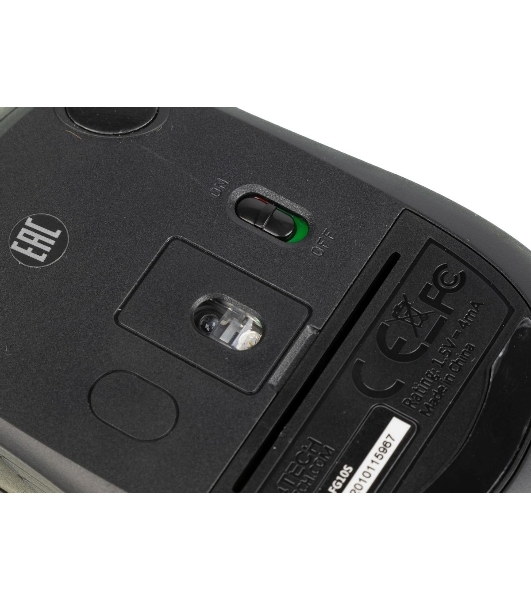 Мышь беспроводная A4Tech Fstyler FG10S черный/серый, 2000 dpi, радиоканал, USB, кнопки - 4