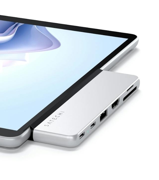 USB-концентратор двойной Satechi ST-HSP9P, USB Type-C, USB Type-C/SDXC/SDHC/SD/micro SD/USB/HDMI, USB