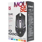 Мышь проводная Defender Flash MB-600L черный, 1200 dpi, USB, кнопки - 4, фото3