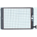 Сенсорное стекло (тачскрин) Ipad mini 3 (retina) no IC (A1599, A1600). белое, фото2
