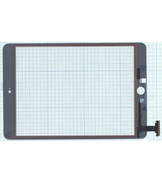 Сенсорное стекло (тачскрин) Ipad mini 3 (retina) no IC (A1599, A1600). белое