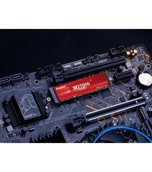 Накопитель SSD KingSpec XG7000, 1Tb, PCIe 4.0 x4, M.2 2280, NVMe, R/W 7400/6600