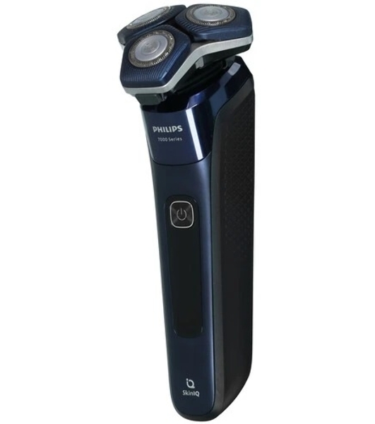 Электробритва роторная Philips S7885/50 реж.эл.:3 питан.:аккум. синий