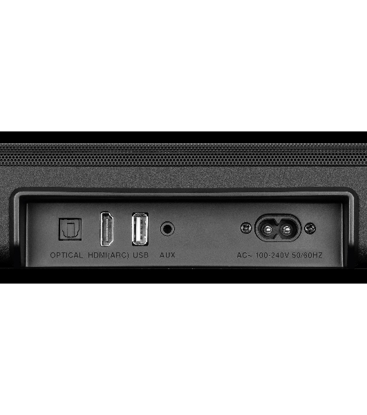 Саундбар SVEN SB-2055, черный, (80 Вт, Bluetooth, HDMI, ПДУ, Optical, USB, дисплей)