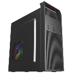 Компьютерный корпус ACD Coffre 102N mATX, черный, 80мм rear FAN, w/o PSU, фото 1