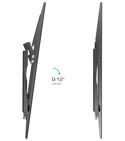 Кронштейн для телевизора Arm Media STEEL-4 черный 22'-65' макс.35кг настенный наклон