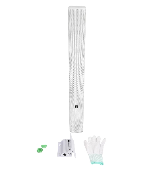 Звуковая колонна Intrend ITSPK-CL425-W пассивная, 4x2.5', 4 Ом (100Вт RMS), SPL 113dB, 106Hz-20kHz, 120°x20° (HхV), вес 3.4кг, белый, крепление в комплекте, (цена за 1шт., в упаковке 2 шт.)