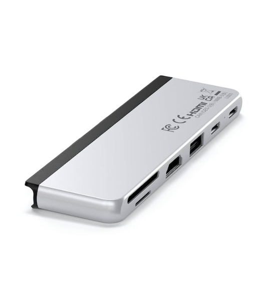 USB-концентратор двойной Satechi ST-HSP9P, USB Type-C, USB Type-C/SDXC/SDHC/SD/micro SD/USB/HDMI, USB
