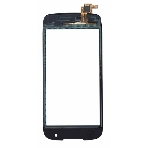 Сенсорное стекло (тачскрин) для Fly IQ4405 Quad EVO Chic 1, черное, фото2