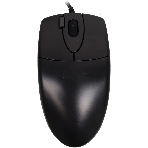 Мышь проводная A4Tech OP-620DS черный, 1000 dpi, USB, кнопки - 4, фото5