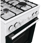 Плита комбинированная Gorenje GK5A21WH белый, конфорок 4 газовых, духовка 68 л, 50 см x 85 см x 59.4 см, фото2